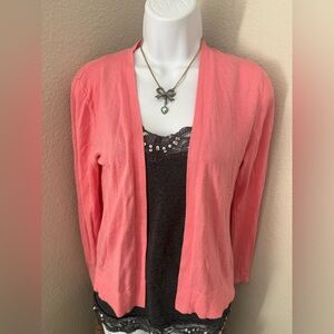 Old Navy Coral Cardigan Sweater